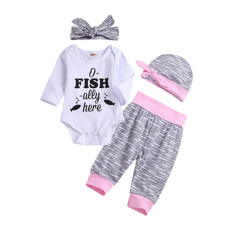 

Princess Cute Animal Newborn Infant Baby Clothing Set Kids Girls Tops Pants Hat Headband Outfits Children's Clothes Set Suits