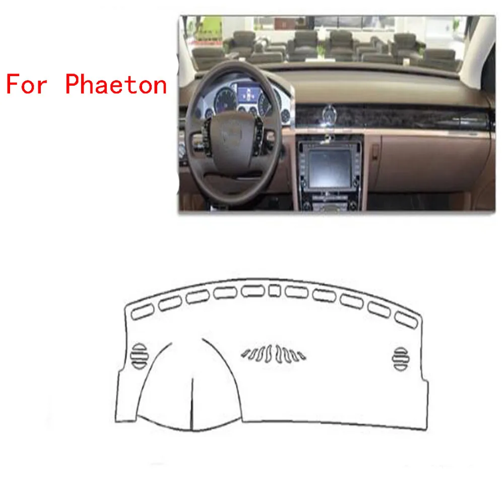 

Dongzhen Car Dashboard Cover Mat Avoid Light Pad Instrument Platform Desk Cover Mats Carpets For VW Phaeton
