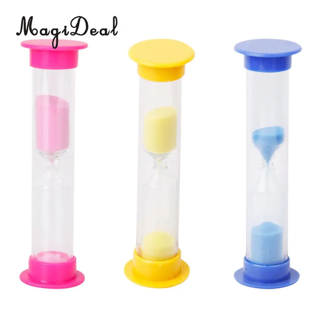 

1/2/3 Minutes Sand Timer Teaching Games Teeth Brushing Timing Seconds for Home Office Bedroom Decor Novelty Birthday Gift Prize