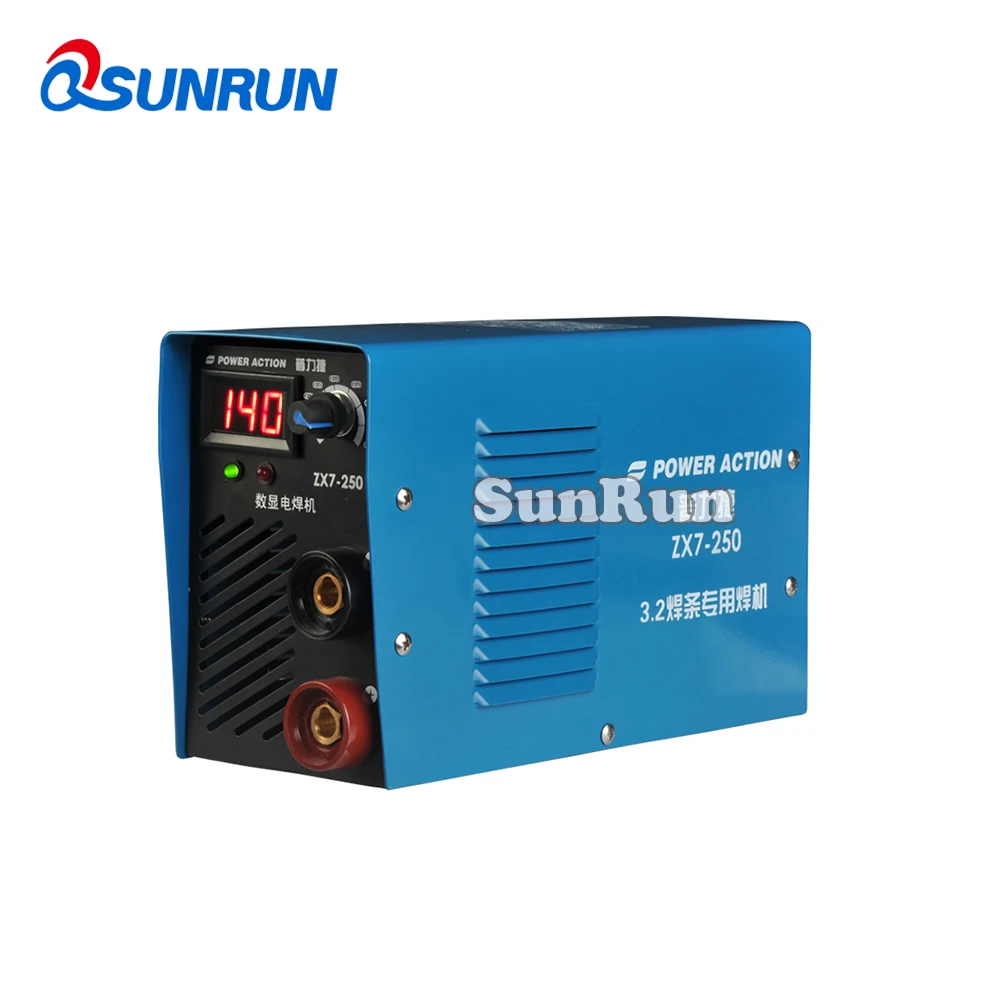 

Free shipping 1 set 220V electric welding machine home full copper core inverter mini manual welder