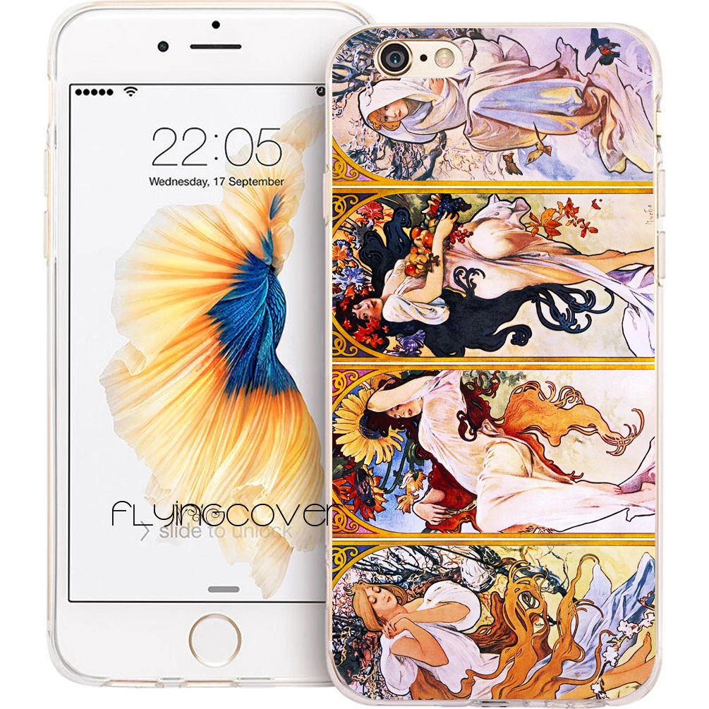 Мягкий силиконовый чехол для iPhone XS Max XR 7 8 6 S Plus 5s 5 SE 5C 4S 4 iPod Touch Coque Deco сезонная