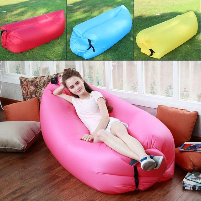 Fashion Por Inflatable Bean Bag Chair Child Lazy Air Bed Fashion Por Inflatable Bean Bag Chair Child Lazy Air Bed Outdoor Banana Cushion Beach