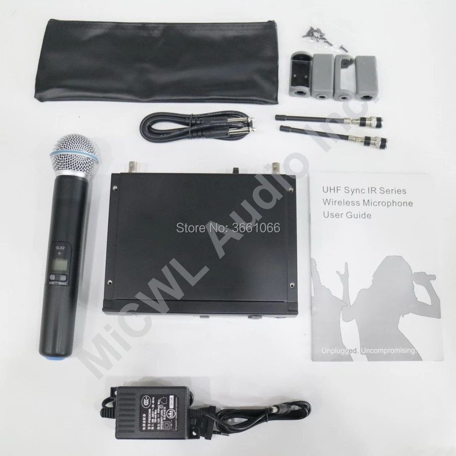 SLX SLX24 SM BETA58A UHF Wireless Microphone
