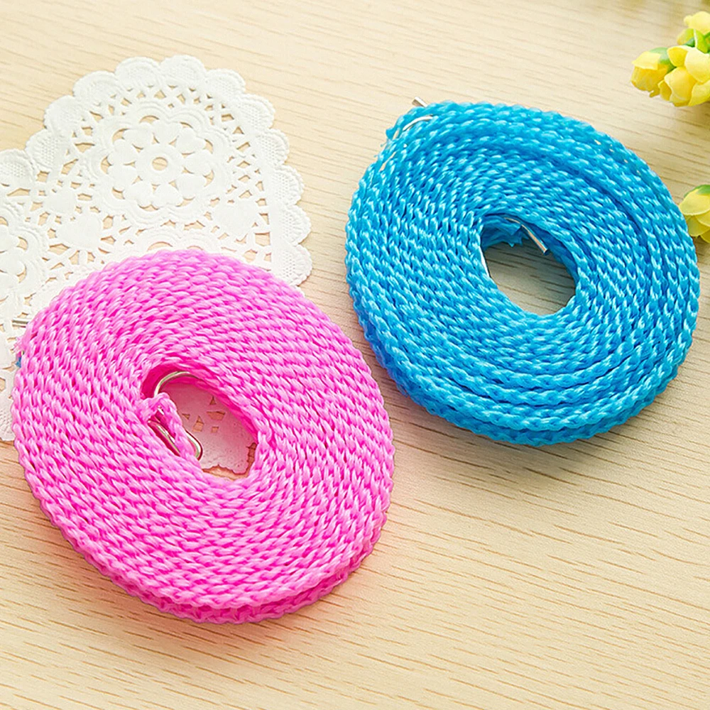 

Cloth Hanging Rope Home Storage 3 M 5M Clothes Dryer Non-slip Drying Rack Clothesline Washing Line