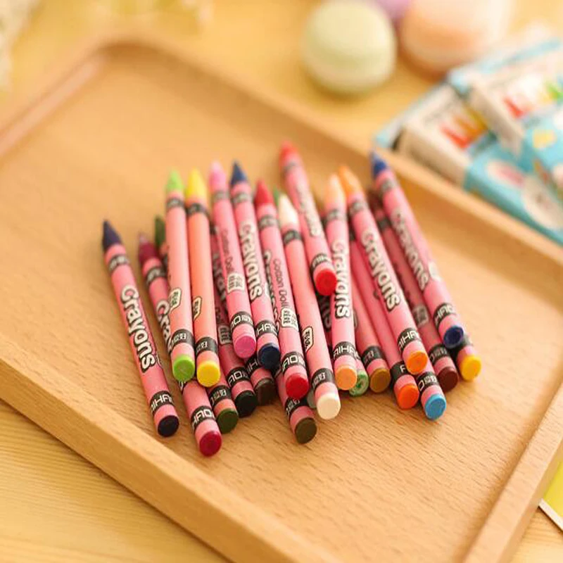 Горячая 8 видов цветов 12 Детские карандаши для рисования школьные принадлежности