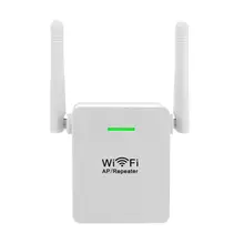 Беспроводной ретранслятор 300 Мбит/с сетевой маршрутизатор Wifi усилитель широкого диапазона двойной 2 дБ Antennas110V-220 V Au Plug