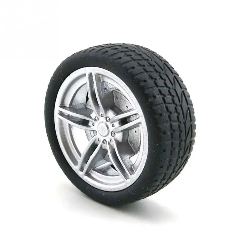 

40mm Rubber Wheel for Tracking Model Car Robot Accessories DIY Production RC Toy Car Parts &