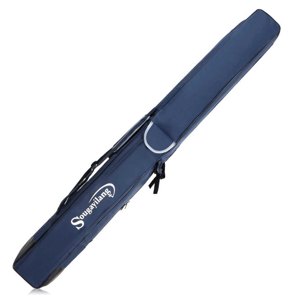 Portable Fishing Rod Reel Bag Folding Fishing Rod Carry Case Carrier