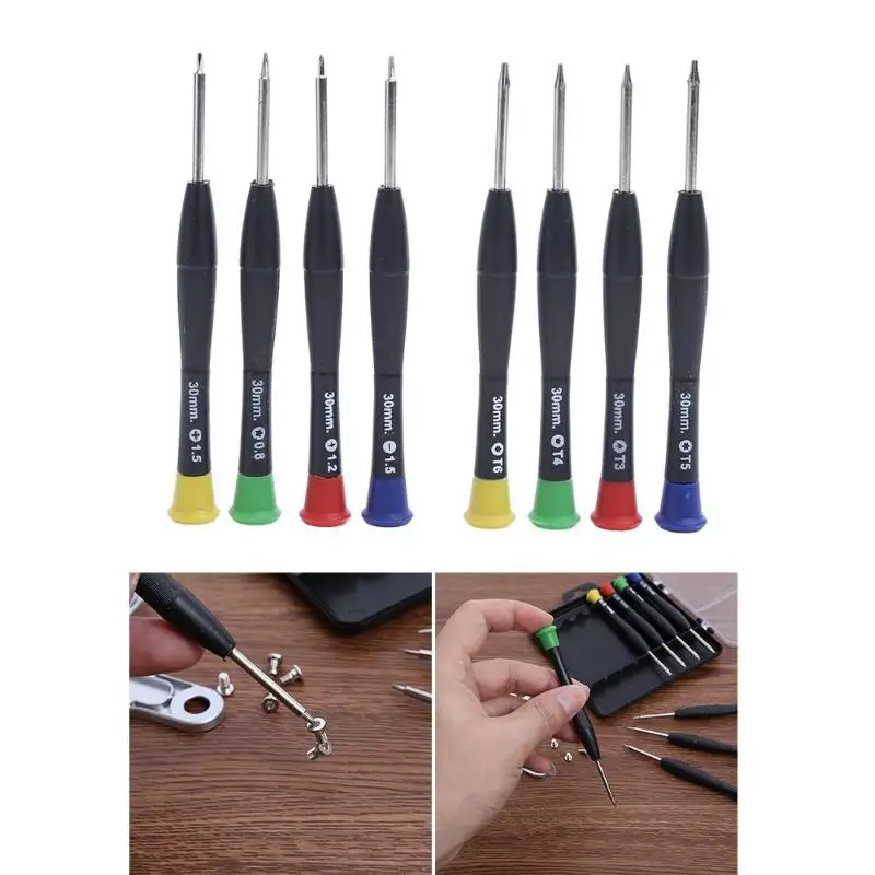 

Mini Precision Torx Screwdriver Set Multifunctional Repair Set Hands Tools Kit for Mobile Phone Repair Professional 8 in 1 new