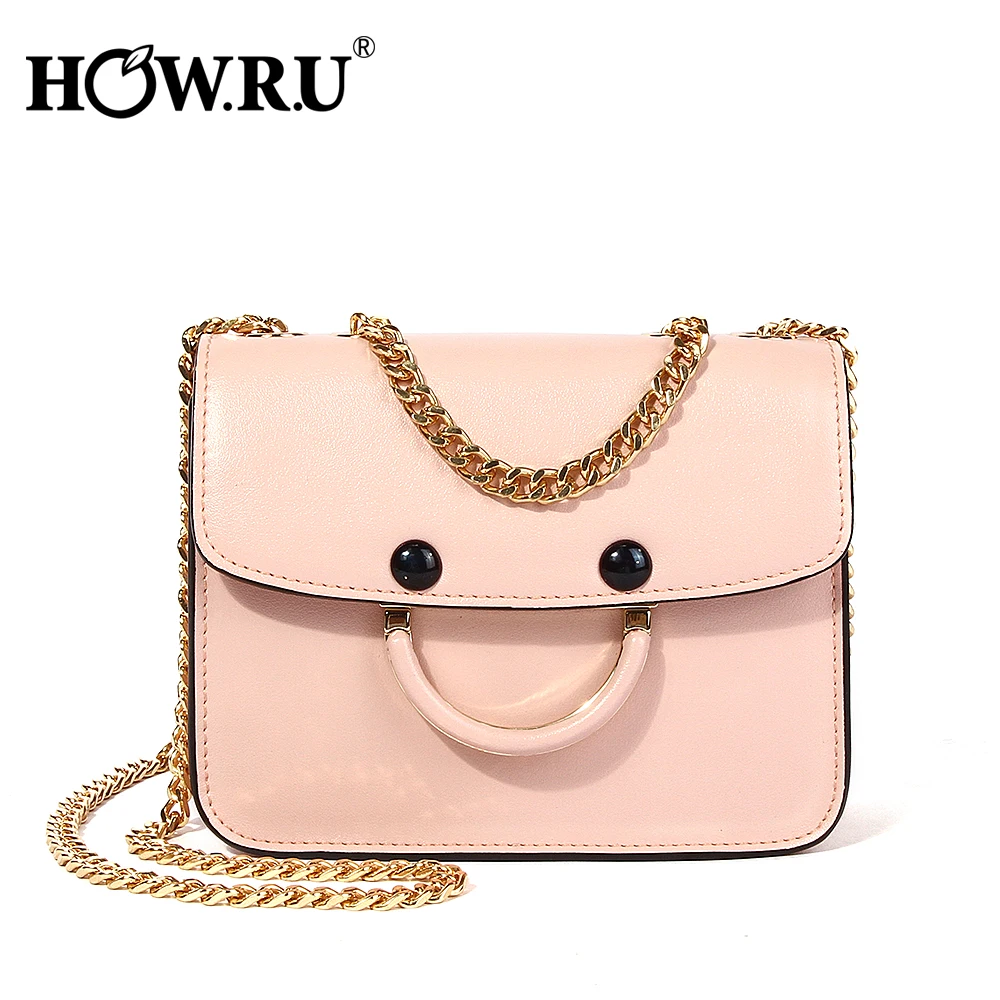 

Cute Smile Face Summer Mini Shoulder Bag 2019 New Pink Small Chain Flap Shape Women's Bag Ladies Crossbody Messenger Phone Bags