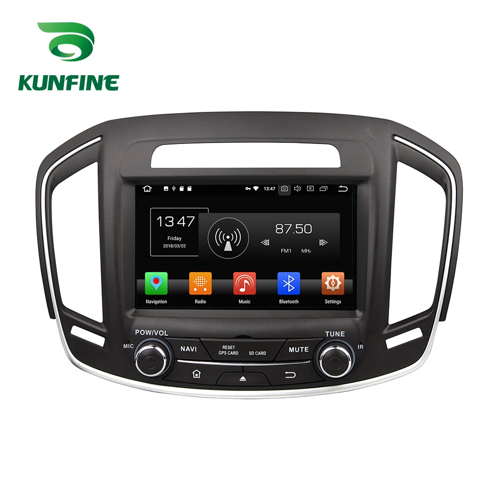 KUNFINE Quad Core 2GB RAM Android 8.1 Car DVD GPS Navigation Multimedia Player Stereo For OPEL Regal 2013-16 Radio headunit |