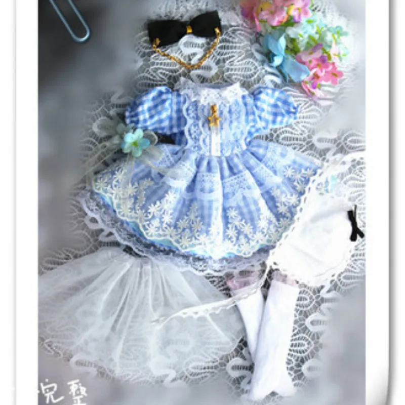 BJD Кукла Одежда платье комплект наряд для куклы 1/6 1/4 blyth yosd одежда|doll clothes|bjd doll