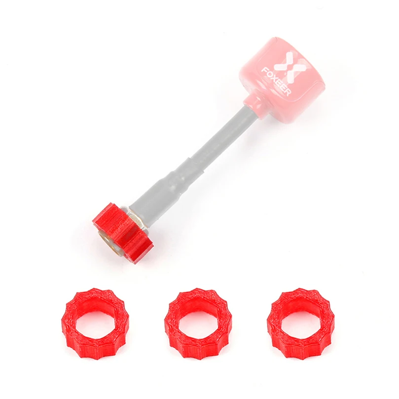 

JMT 3D Printed Printing TPU SMA Antenna Wheel Anti-skid Tightening Wrench Handwheel for DIY FPV Racing Drone Quadcopter