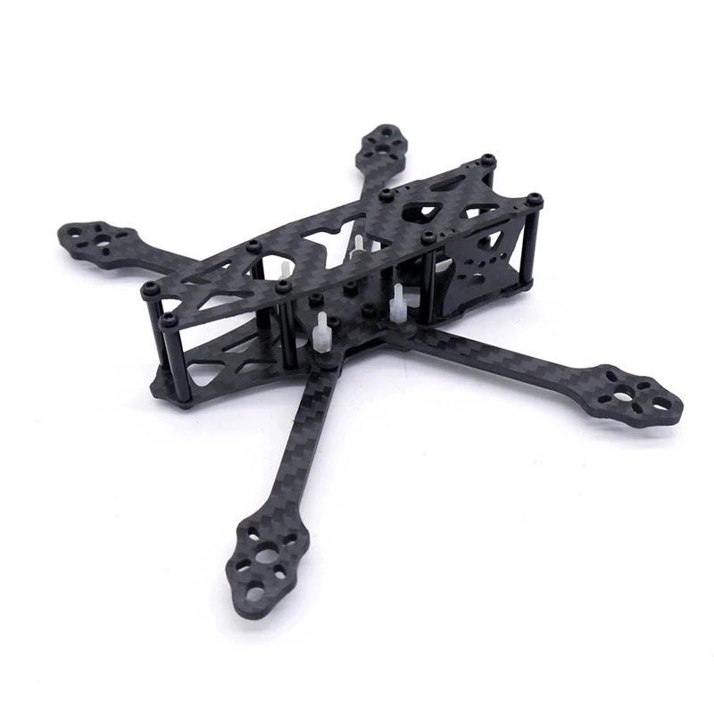 

JHY 3 140mm Wheelbase 3mm Arm Thickness Carbon Fiber 3 Inch Frame Kit for RC Drone FPV Racing Spare Part DIY Accessories