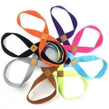 Эластичный ремень для йоги подтягивающий пояс хлопок утолщенный Канатный ремешок для запястья талии ноги тренировочные аксессуары для гимнастики оборудование для фитнеса