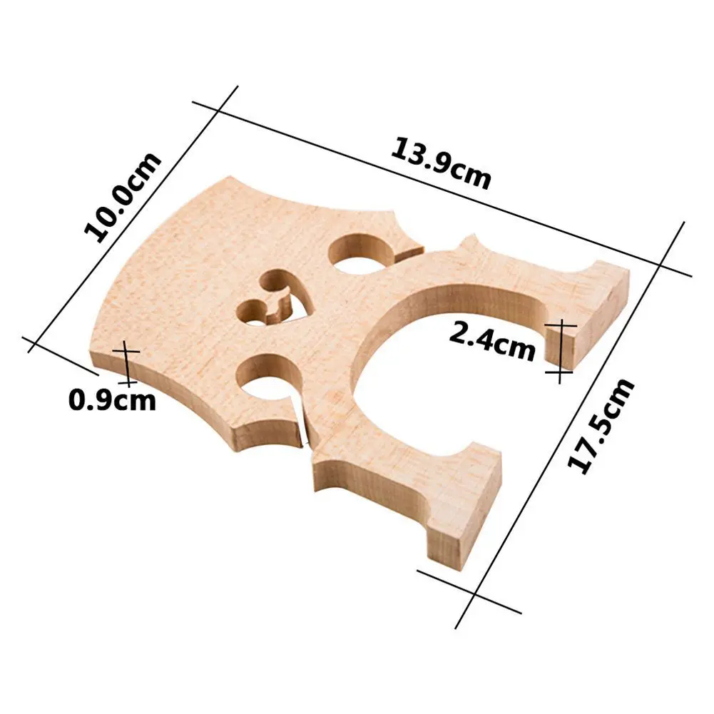 Профессиональная Виолончель мост для 1/2 Размер Виолончель изысканный кленовый материал