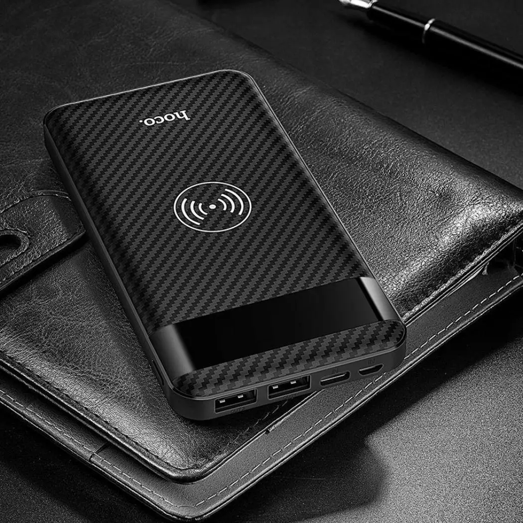 Беспроводная зарядка для IphoneX 10000 мАч новый тип C power bank домашний повседневный