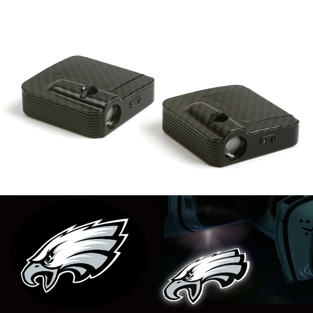 

Philadephia Eagles Logo Car Door 12V LED Laser Projector Shadow Lights Wireless