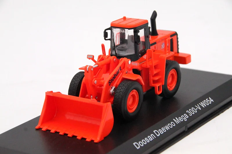 1:76 Atlas Eddie Stobart Doosan Daewoo W054/Komatsu Crawler Dozer WRT14/Ballast Under Cutter W175/Road Sweeper Construction Toys