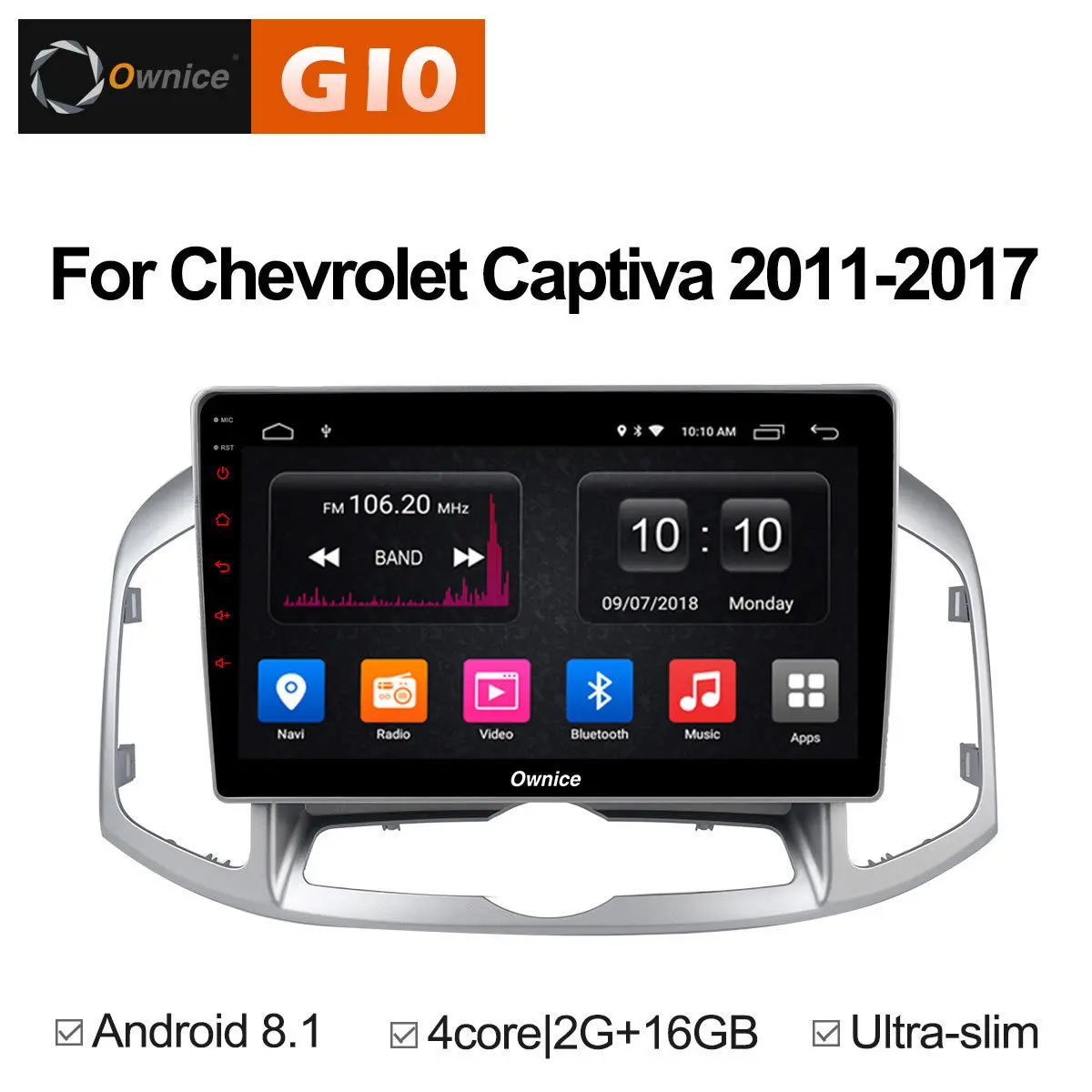 Для Chevrolet Captiva 2011 2012 2013 автомобильный Android Авто DVD стерео радио gps Мультимедиа Аудио 2 din