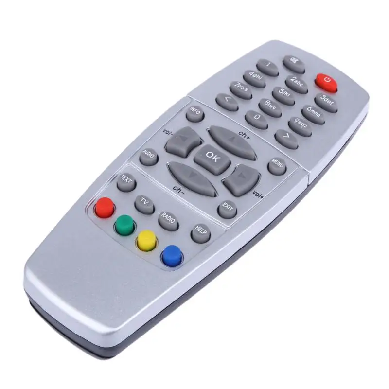 

Universal Fashion 2AA Battery Silver Replacement Remote Controller for DreamBox DM500 S/C/T DVB 2011 Version Top Quality