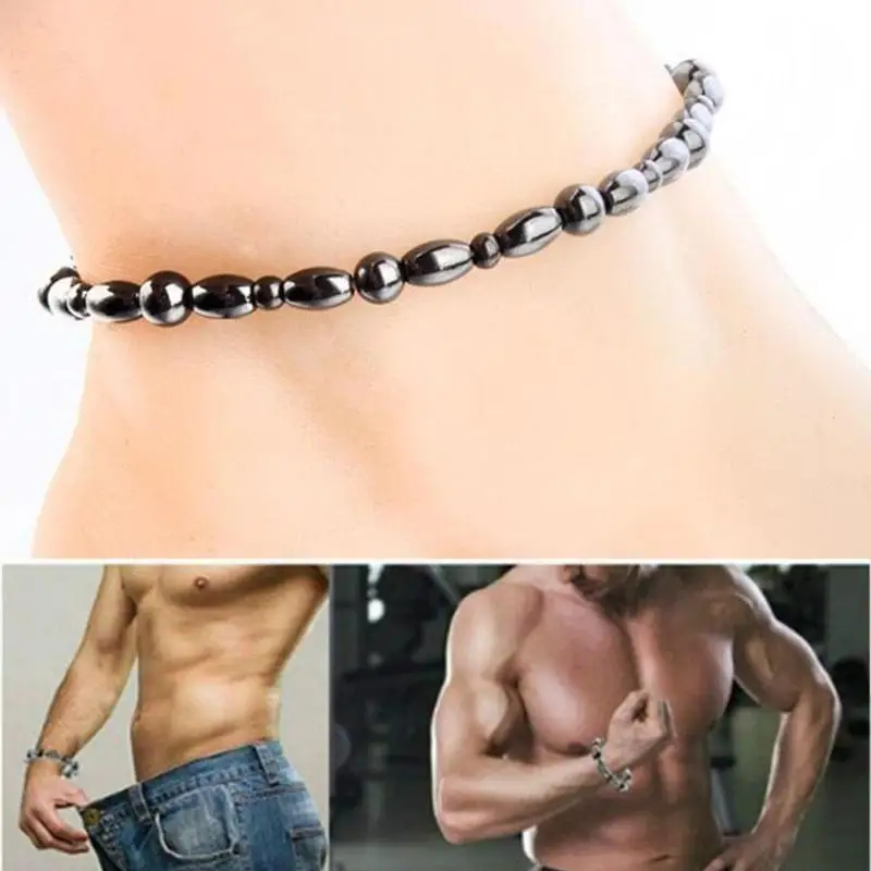 Anklets Magnetic Weight Loss Therapy Bracelet Health Care Elastic Foot Rings Rope Chain U2 | Красота и здоровье