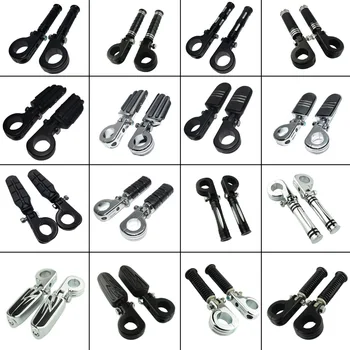 

Universal 38mm 1.5" Highway Engine Guards Frame Tube Bars Footpeg Footrest Foot peg rest Motorycle For Harley Yamaha Honda