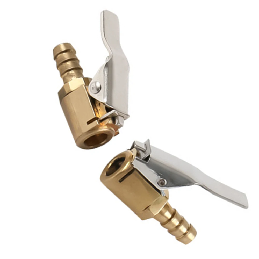 

Car Tire Inflator Valve Connector Clamp Brass Air Pump Chuck Clip Car Tire Wheels Tires Parts