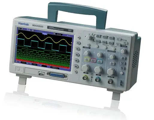Цифровой осциллограф Hantek MSO5202D 200 МГц полоса пропускания 2 канала USB осциллографы +