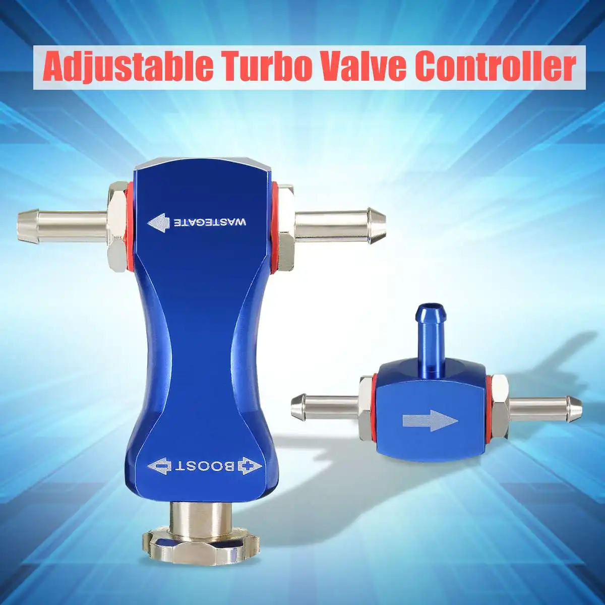

Universal black red blue Adjustable Bilateral Turbo Valve Manual Car Vehicle Boost Controller Booster For AUDI TT A3 A4 A6 TURBO