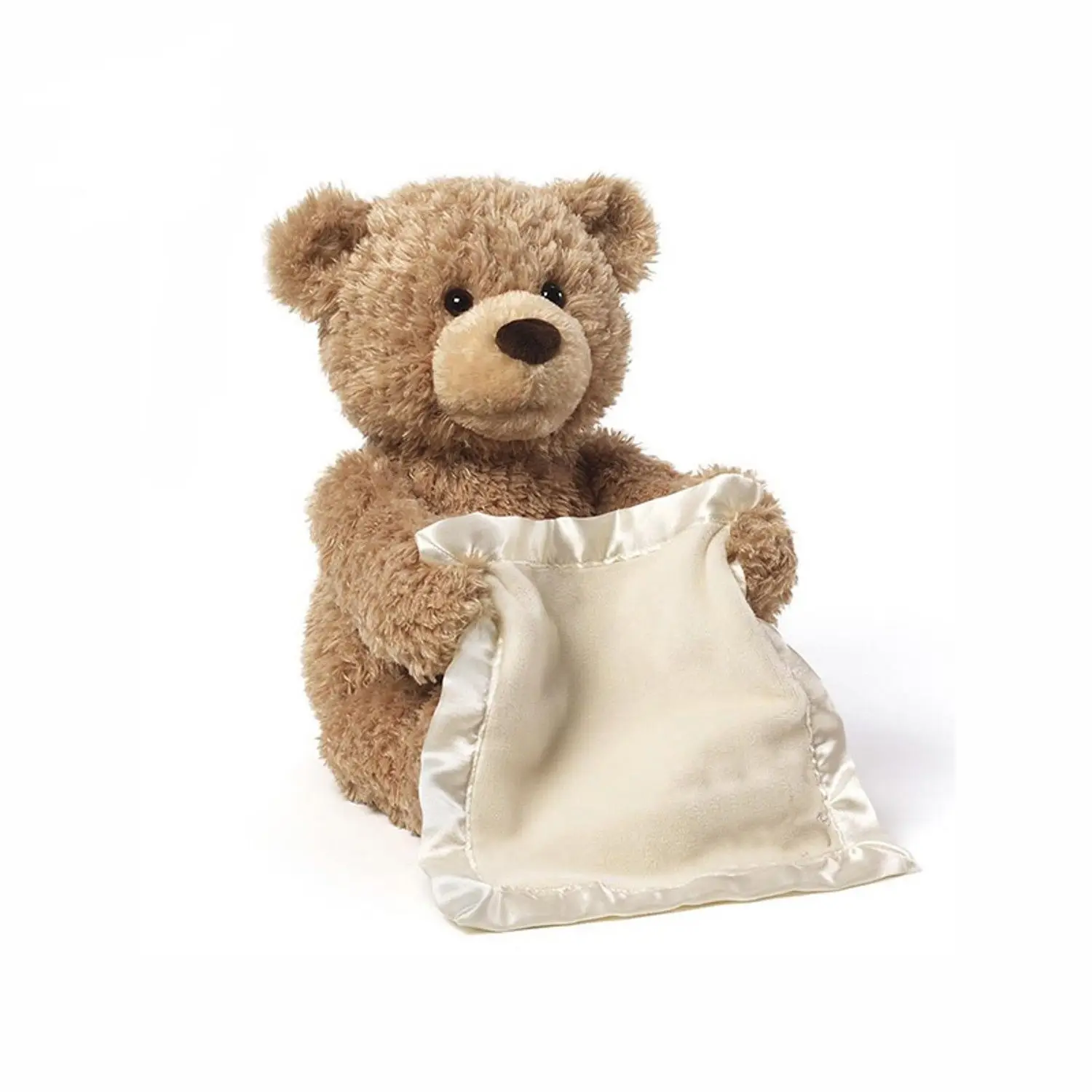 

Peek A Boo Teddy Bear Toddler Kids Children Child Play Soft Toy Plush Blanket Teddy Bear Doll Brown 30 CM For Baby