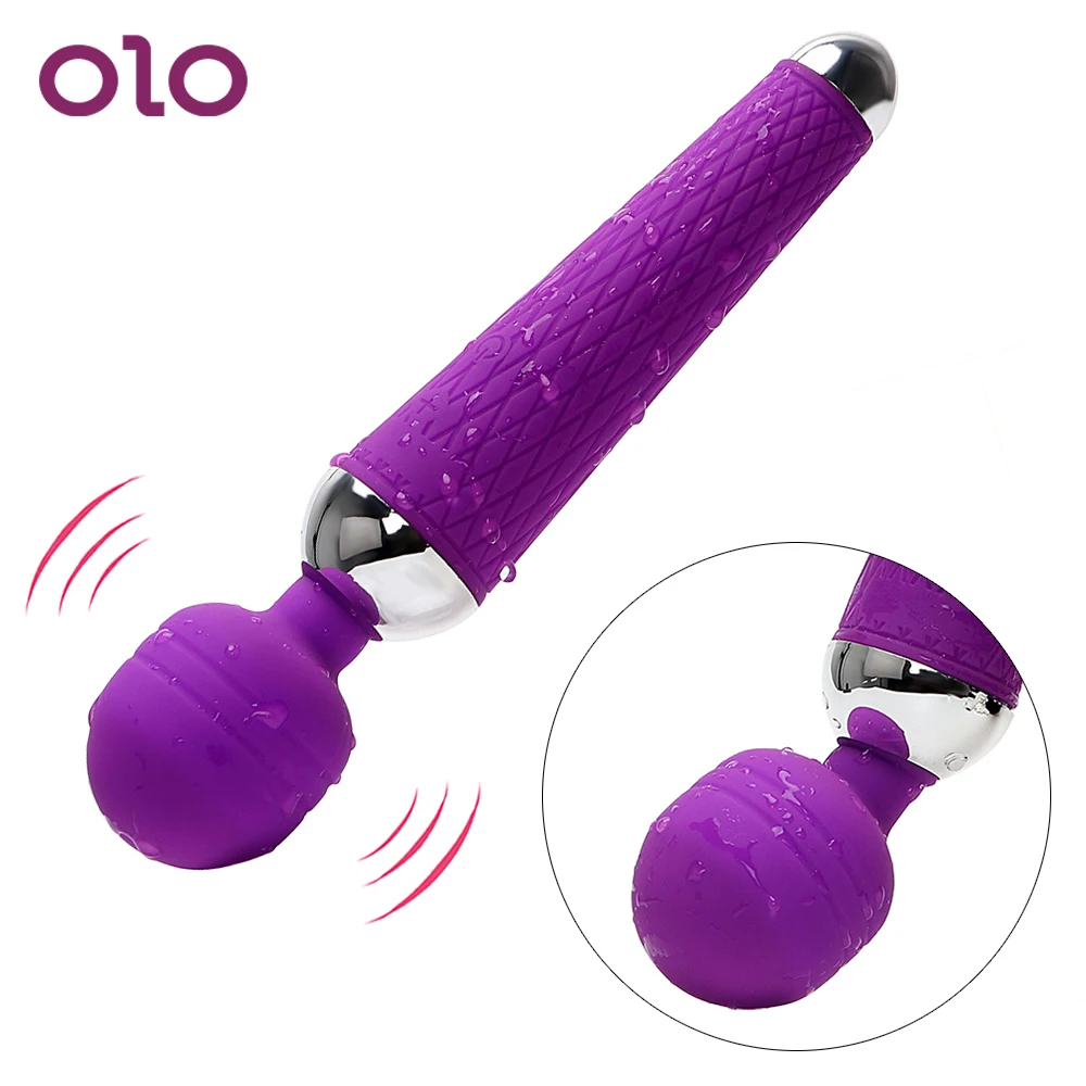 Вибраторы OLO AV Rod мощная Вибрирующая палочка волшебная массажер точки G