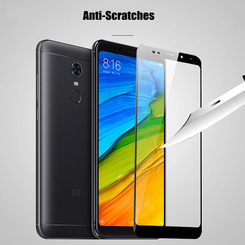 Закаленное 3D стекло 9HD для Xiaomi 8 lite 6X Redmi 5 6 6A Pro 4X 5A полная защита экрана Plus S2 Mi8