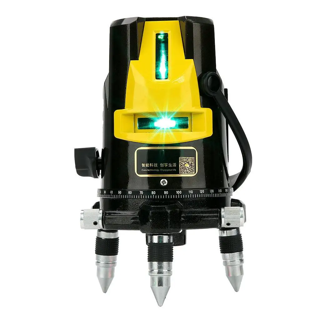 2/3/5 Line Self Leveling Blue Level 360 Degree Horizontal Vertical 100-240V High Quality | Инструменты