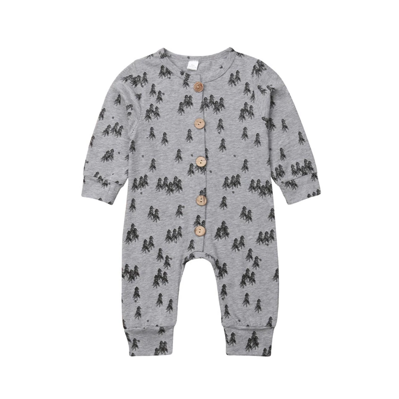 

Baby Boy Romper Autumn/Winter Warm Cotton Floral Long Sleeve Romper Fashion Kids Casual Jumpsuit Baby Boys Clothes Set Ropa Bebe