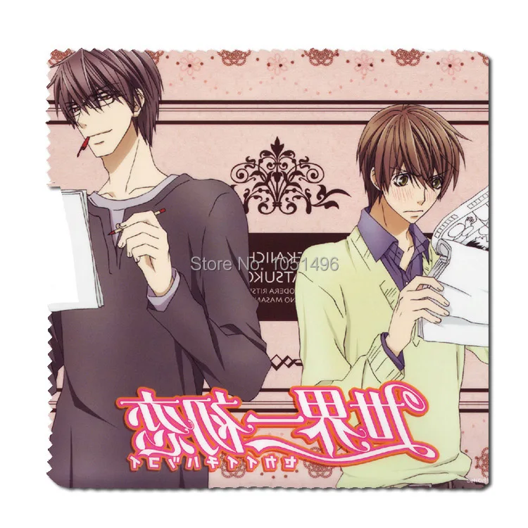 1 шт. аниме Sekai-ichi Hatsukoi фланелевые очки с принтом Onodera Ritsu/Takano Masamune для очков аксессуары