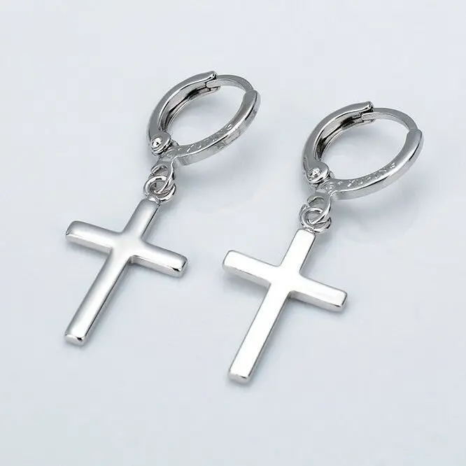 

New Women's Dangle Cross Earrings Allooy Filled Fashion Jewelry grace Originality Popular delicate Simplicity Sweet Eardrop
