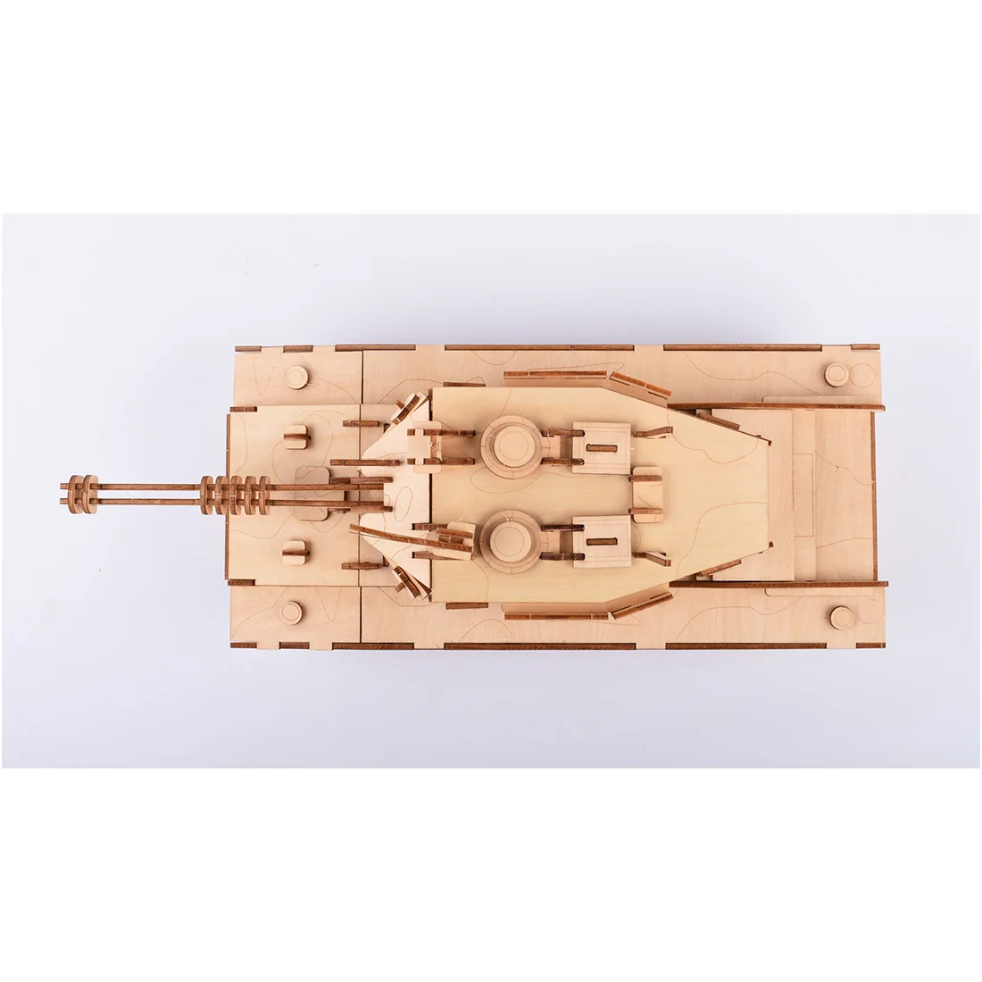 Новинка DIY 214 шт высокоточная лазерная резка головоломка 3D деревянная липа Модель-Танк модель строительные наборы
