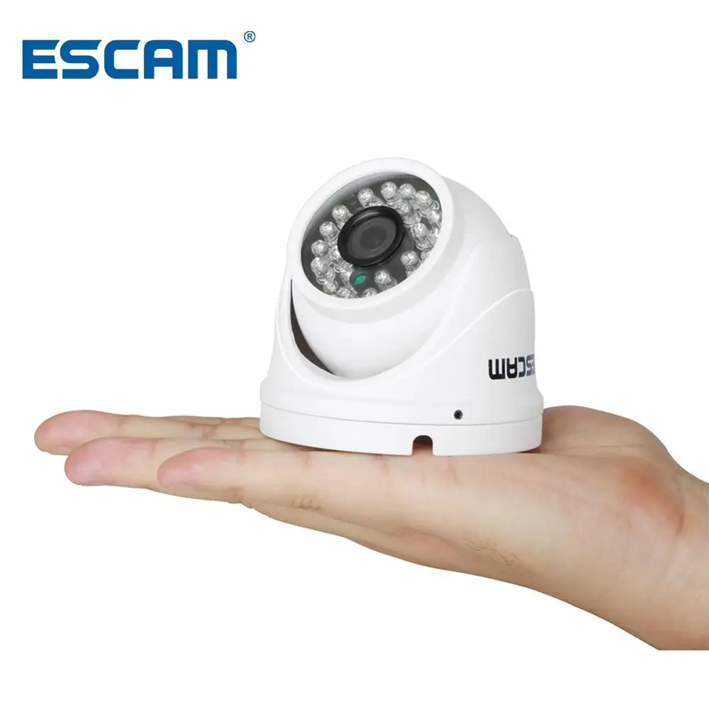 

ESCAM QD520 Mini IP Camera XMEYE Waterproof Onvif HD 720P IP Camera Infrared IR Night Vision P2P Camera Security Cloud IP Camera