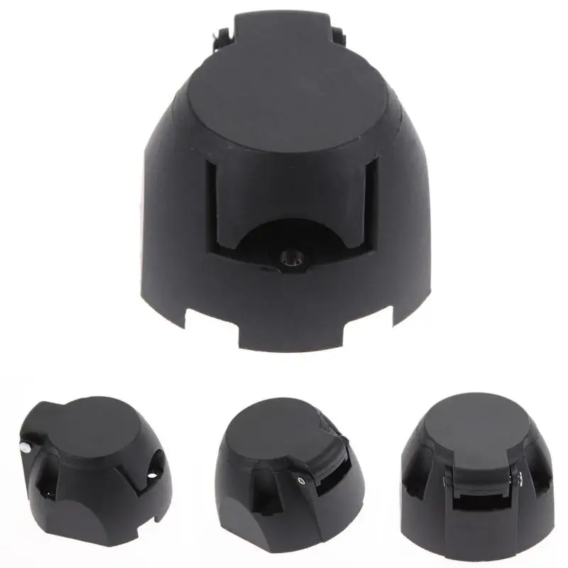 

VODOOL Universal 7 Pin Round Plug Female Cable Connector European 7 Core Socket for Truck Caravan Trailer Boat