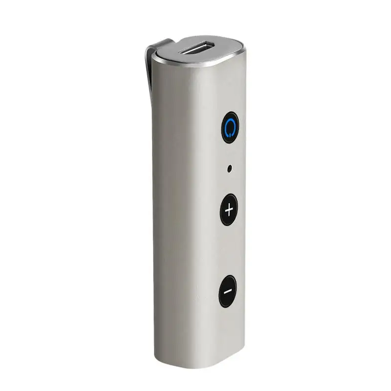 Лучший BT810 2019 Новый стиль Bluetooth 4,2 аудио приемник чистый металл 3,5 AUX 1 для 2 автомобильные динамики общие наушники