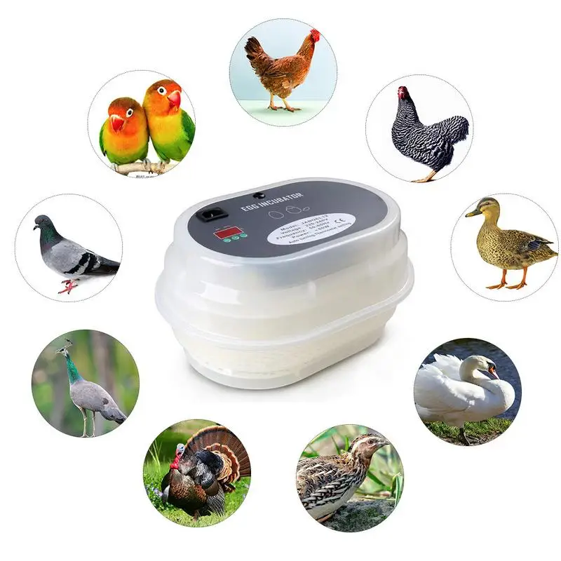 Egg Incubator Poultry Brooder Digital Display Fully Automatic Hatcher Intelligent Temperature Control 220V Home Use Hatcher Egg Incubator Poultry Brooder Digital Display Fully Automatic Hatcher Intelligent Temperature Control 220V Home Use Hatcher