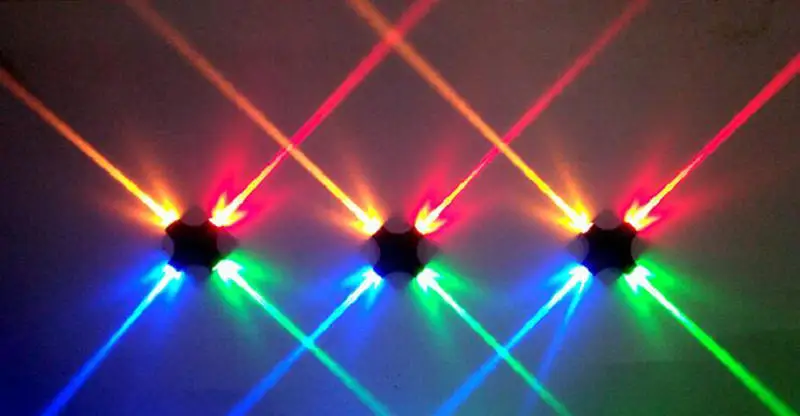 4 Вт CREE Cross starlight LED Современное украшение для отеля освещение гостиной спальни