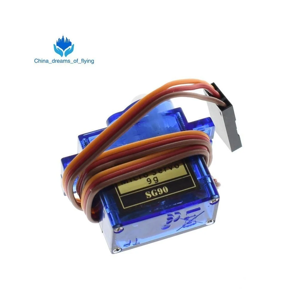 TZT Smart Electronics 1 шт. Rc Mini Micro 9g 6 кг Servo SG90 Для RC 250 450 Вертолет самолет автомобиль