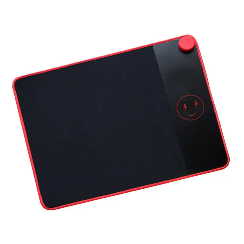 

Foldable Mouse Pad With Wireless Charging Function Wireless Mouse Pad Charger Kingtech 2in1 Mouse Pad/Mat With Wireless Charger