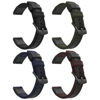 

22mm Sport Watch Band Bracelet Wrist Strap for Samsung Gear S3 Smart Watch Bracelet Woven Canvas Watchband for Samsung