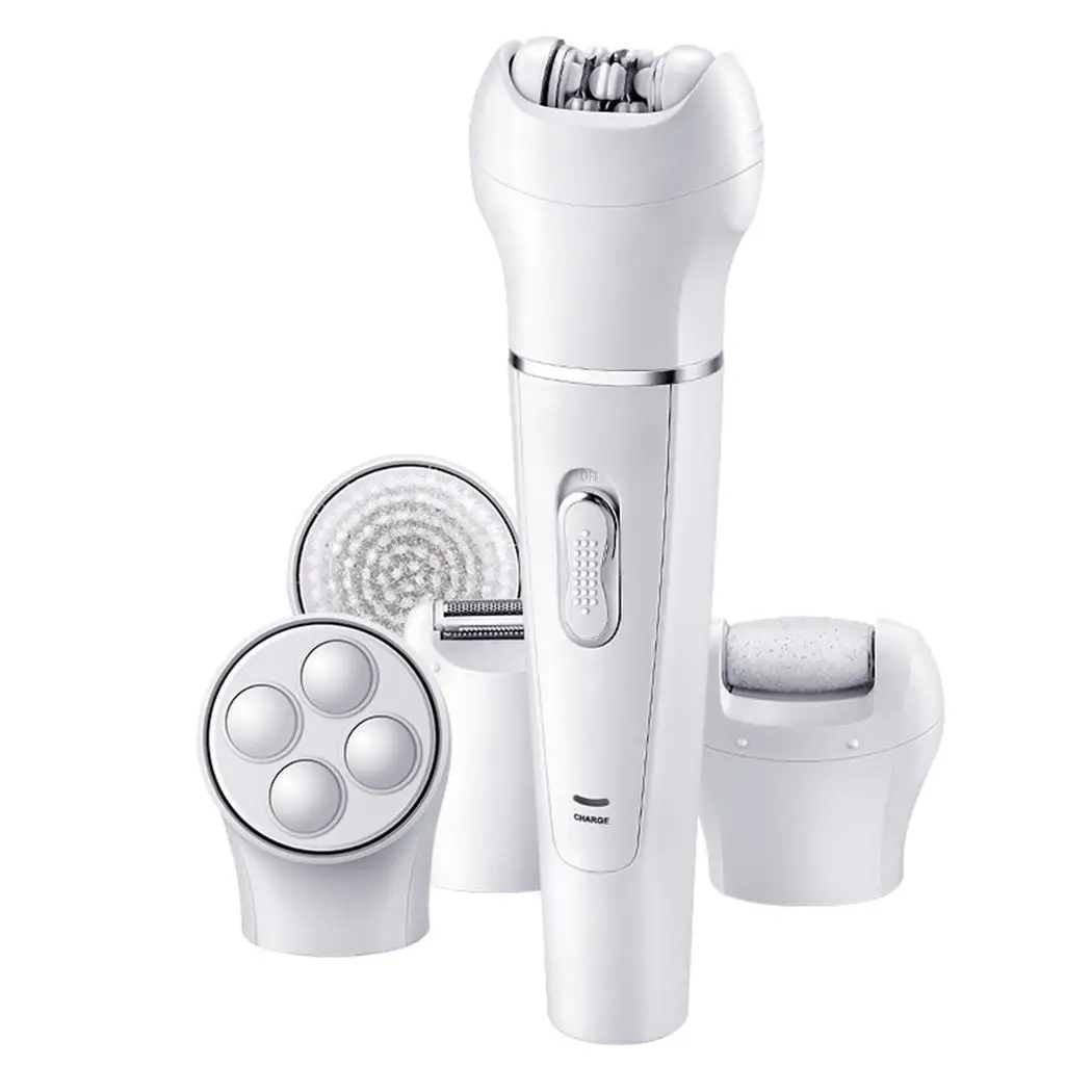 

Women Multi-Function Electric Wash Brush Hair White Removal 8-10h 110V-240V Tool Electric Epilator KM-2199
