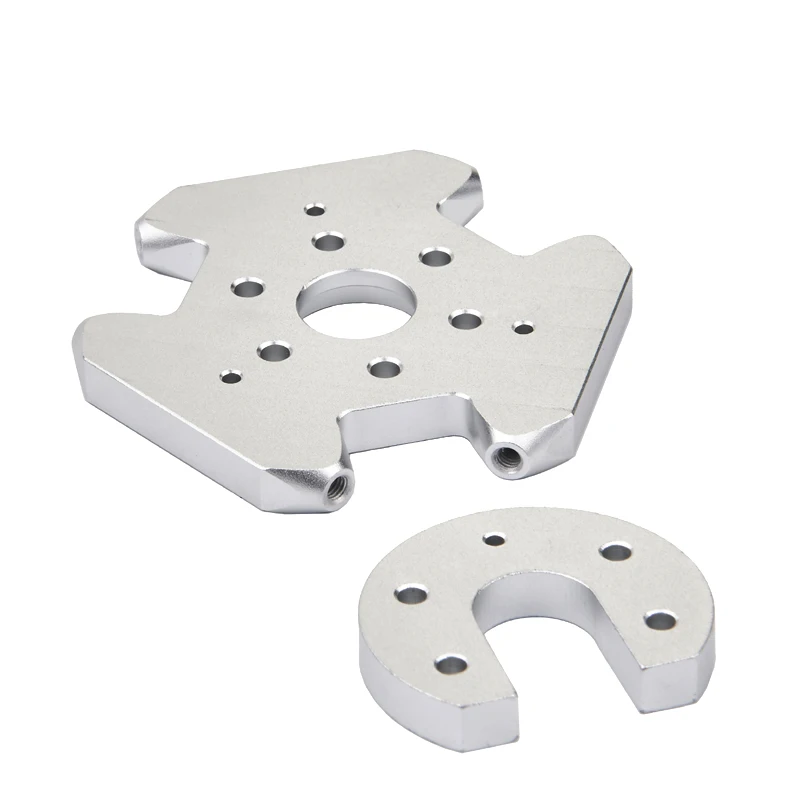 New 3D Printer Accessories Effector Hanging Station With Mounting Plate Aluminum Metal For V6 Aluminium Alloy Silver |