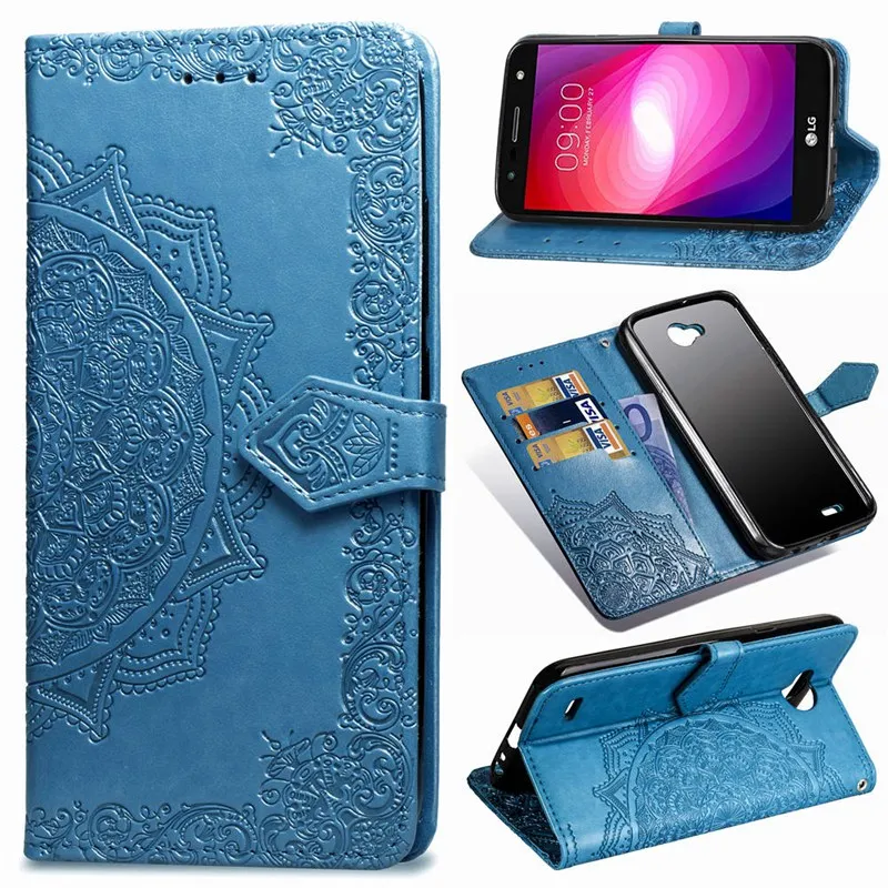 HKKAIS флип чехол для LG LV7 X power 2 кронштейн Drop proof клатч Чехол Флип