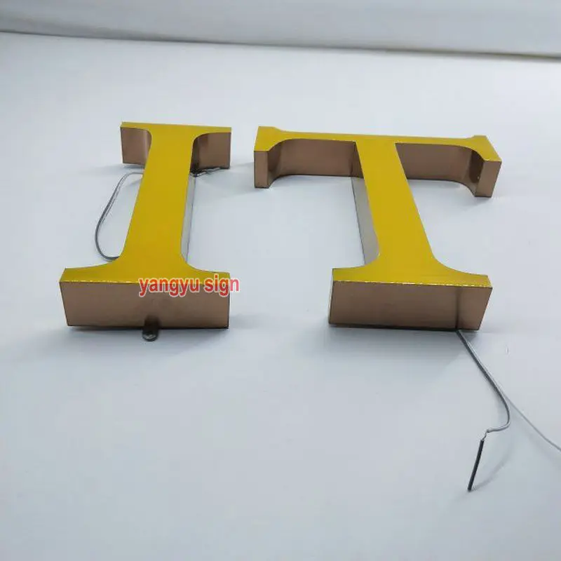 US $300.00 Outdoor 3D Epoxy resin Led illuminated custom name sign